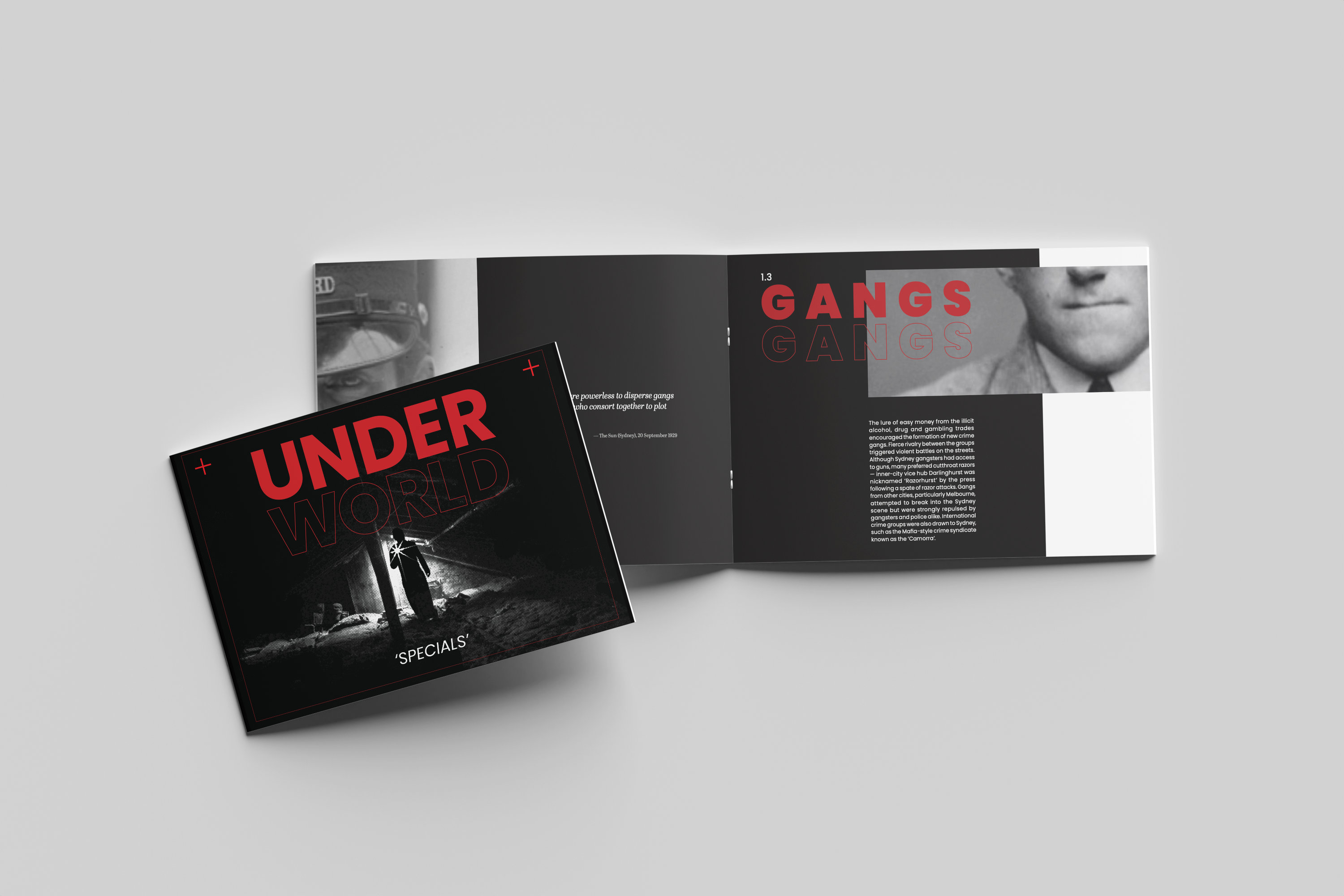 Underworld Specials Booklet